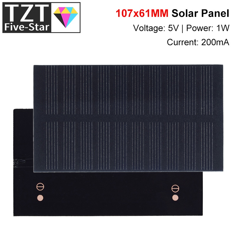 Electronics Home Gadgets - smart electronics Solar Panel 1W 5V