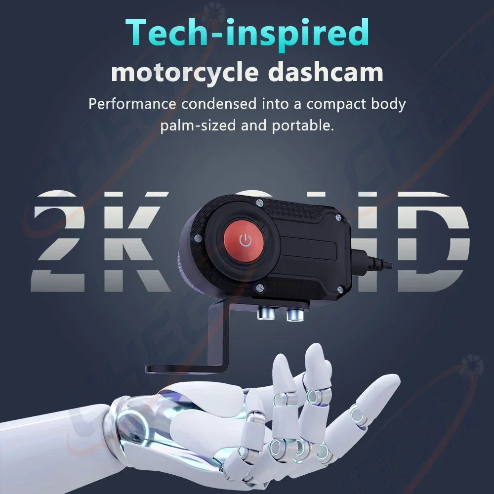 Motorcycle DVR 2K HD WiFi With - Compact Camera Mirrorless review and price