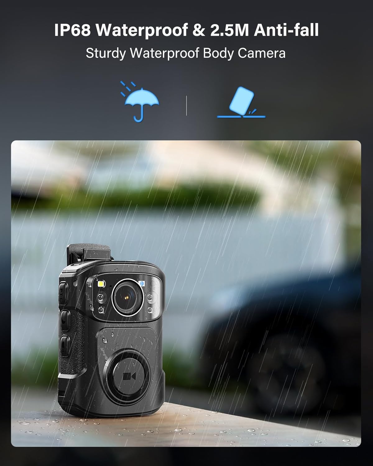 BOBLOV B4K5 4K Body Cam IP68 G - Compact Camera Mirrorless review and price
