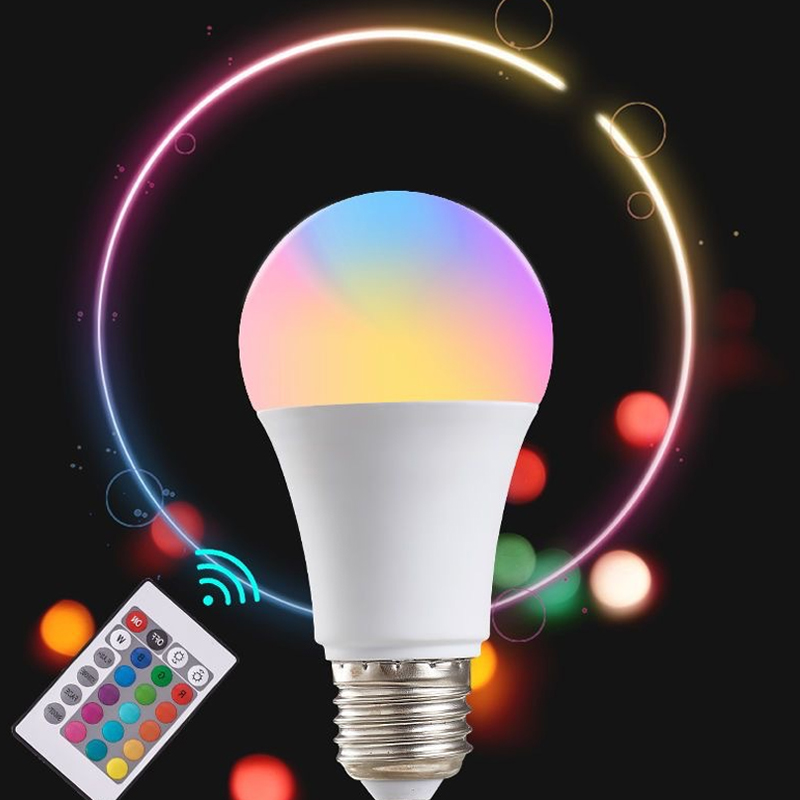 E27 220V 16 Colors RGB Bulb LE - Electronics Gadgets For Home review and price