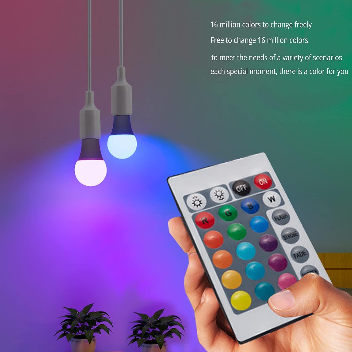 E27 220V 16 Colors RGB Bulb LE - Electronics Gadgets For Home review and price