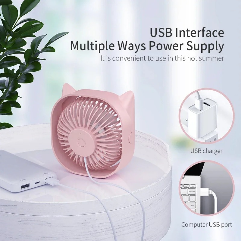 Mini USB Fan Table Small Fan E - Smart Electronics Gadgets For Home review and price