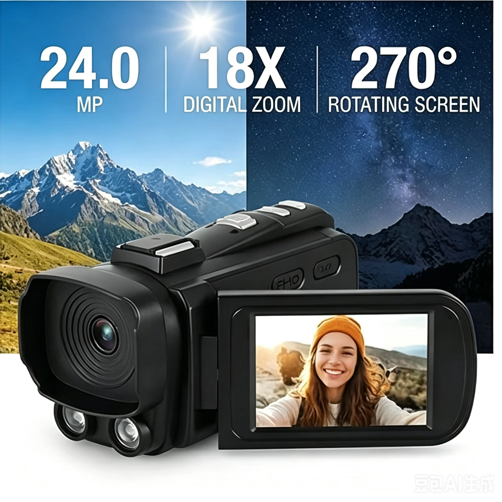 1080P Full HD Digital Camera V - Electronics Gadgets For Home review and price