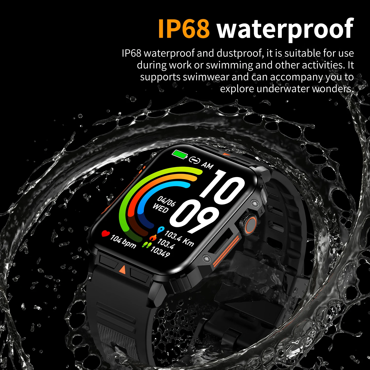 2026 Luxury Military Smart Wat - Electronics Gadgets For Home review and price