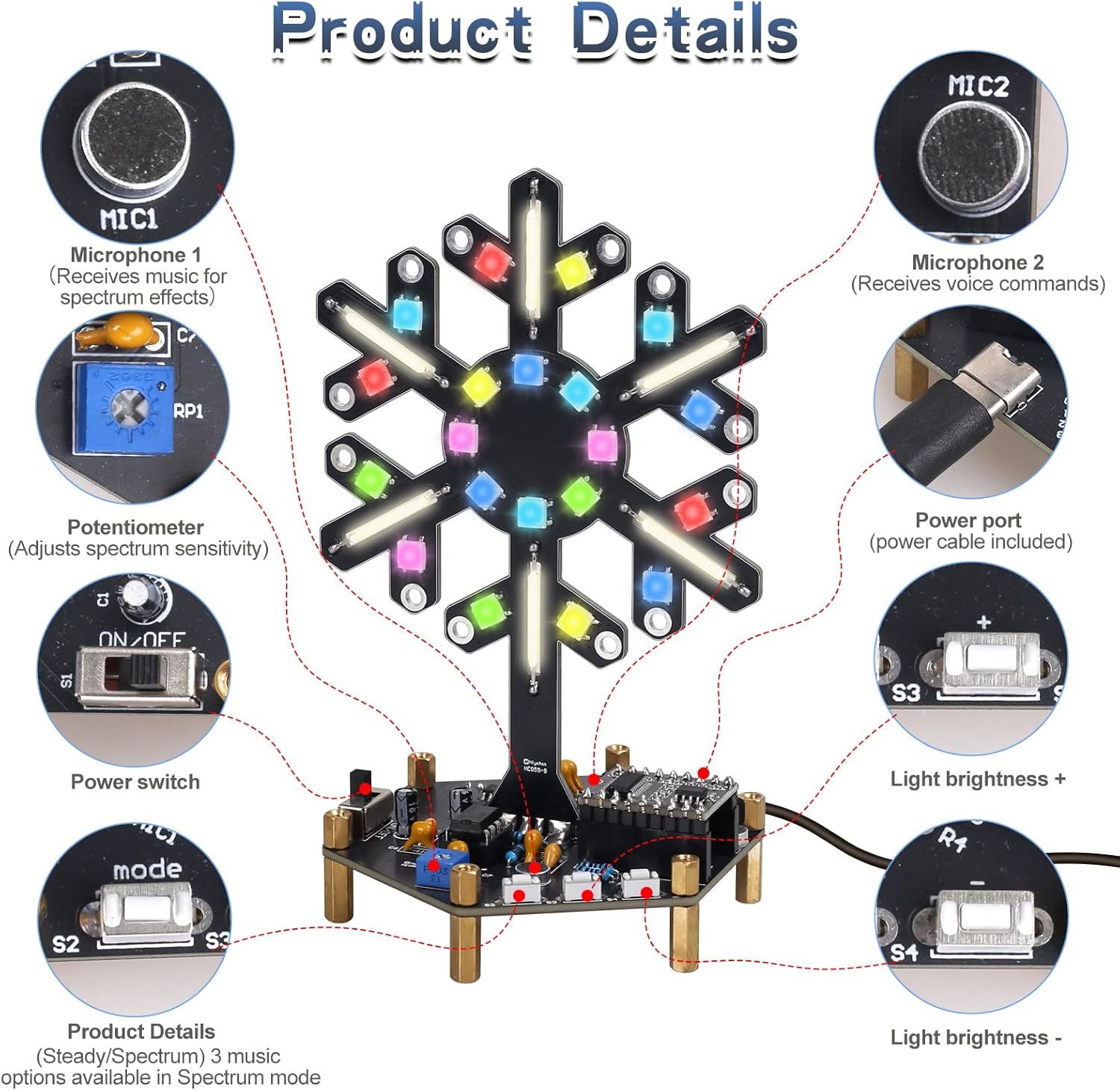 Voice Control Spectrum Light S - Electronics Home Gadgets review and price
