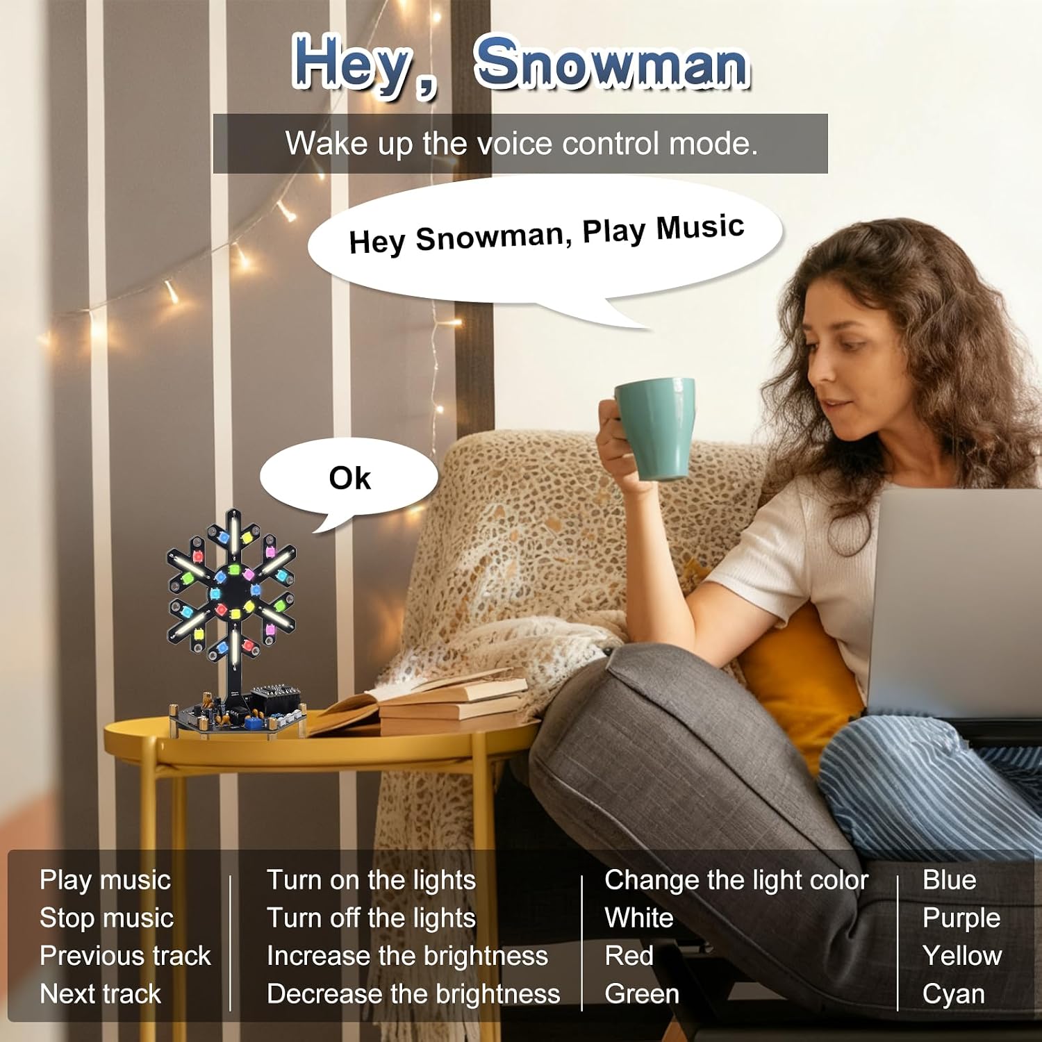 Voice Control Spectrum Light S - Electronics Home Gadgets review and price